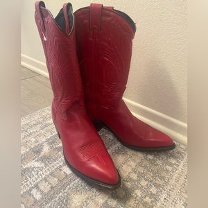 Abilene Western Red Boots